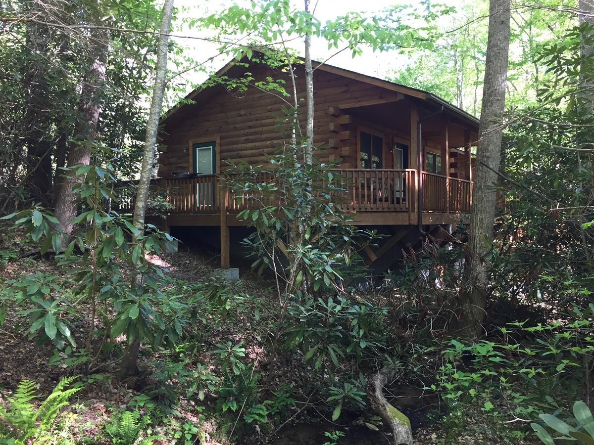Misty Creek Log Cabins 马吉谷 外观 照片