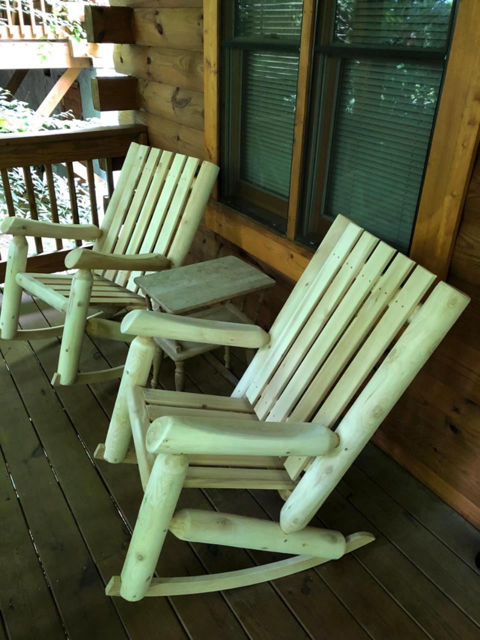 Misty Creek Log Cabins 马吉谷 外观 照片